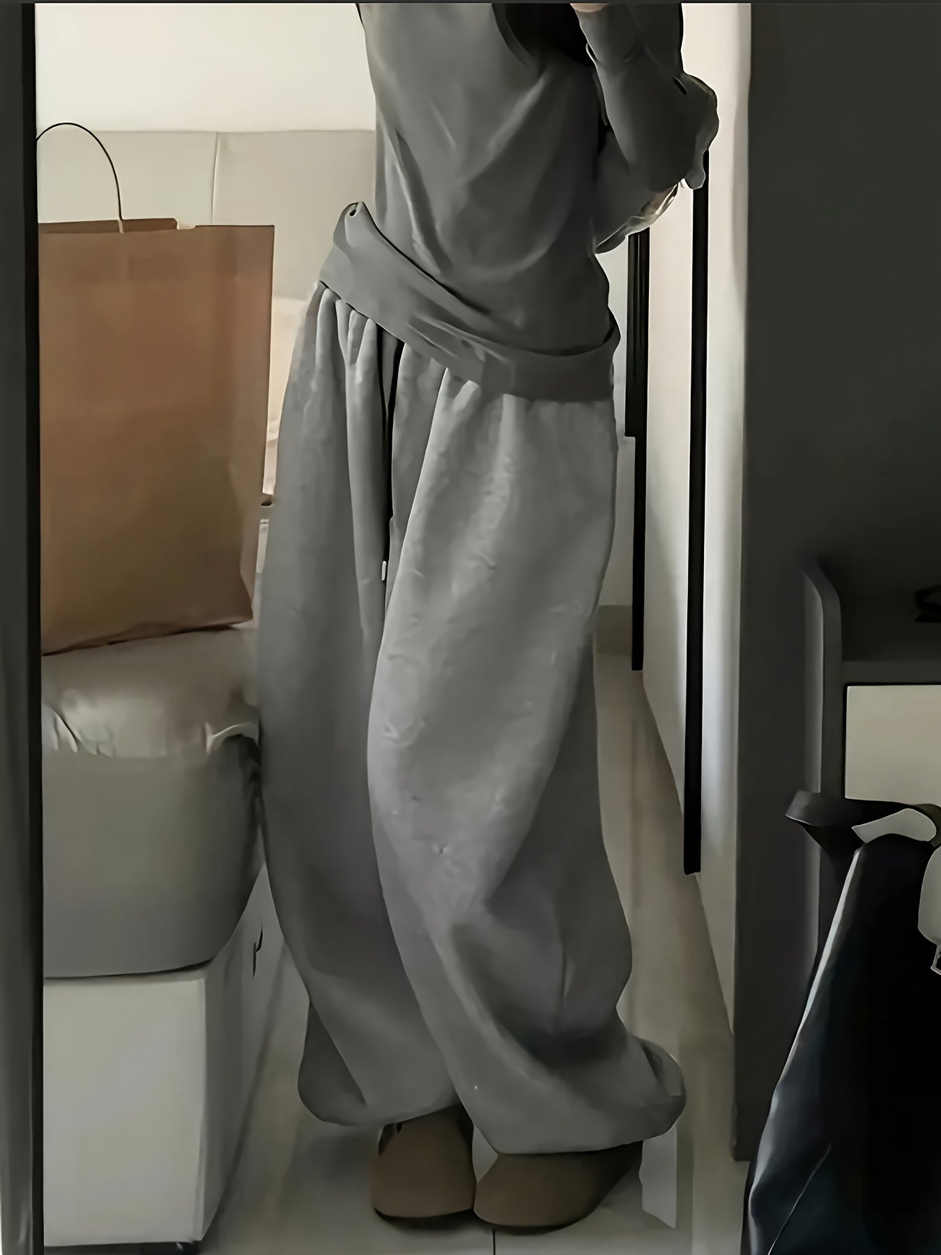 Comfortable Loose Drawstring Sweatpants