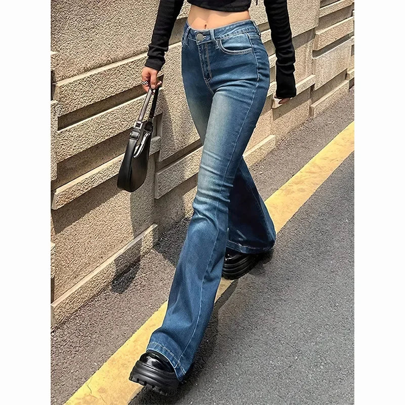 Concise Ins High Waist Flared Jean