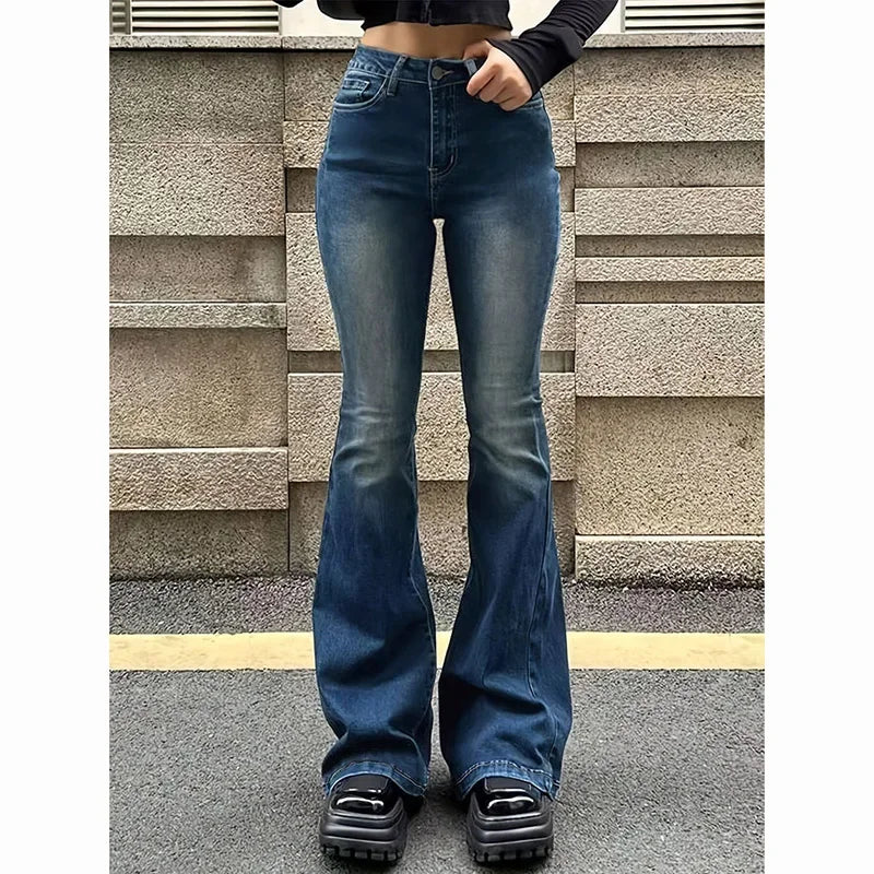 Concise Ins High Waist Flared Jean