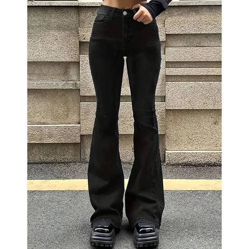 Concise Ins High Waist Flared Jean