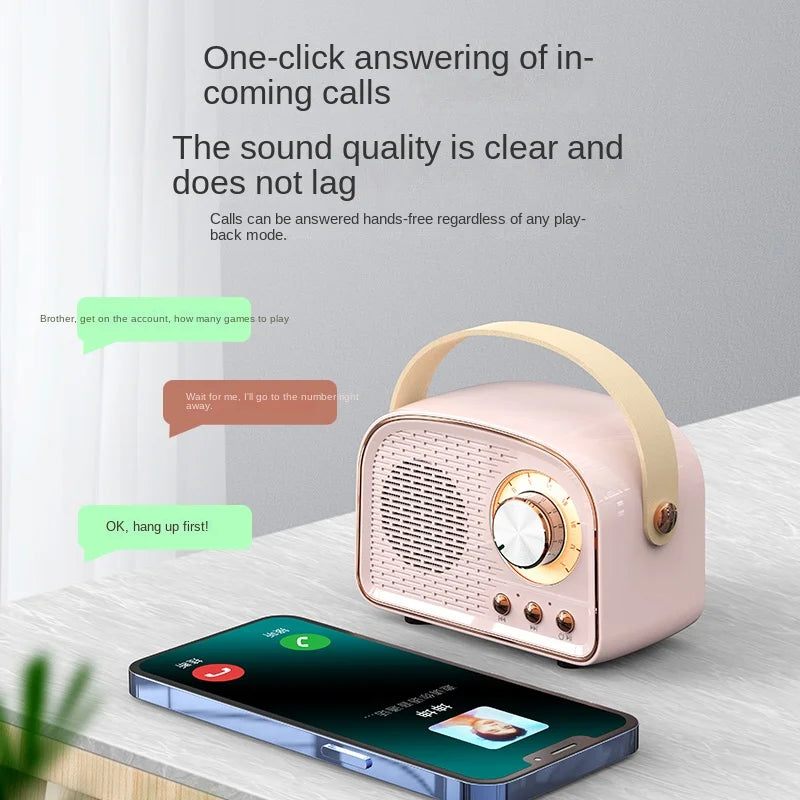 Retro Mini Bluetooth Speaker DW21