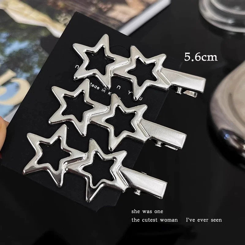 Women Metal Y2K Hair Clipsir Accessories