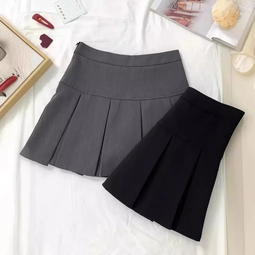 High-waisted Min A- line Skirt Design