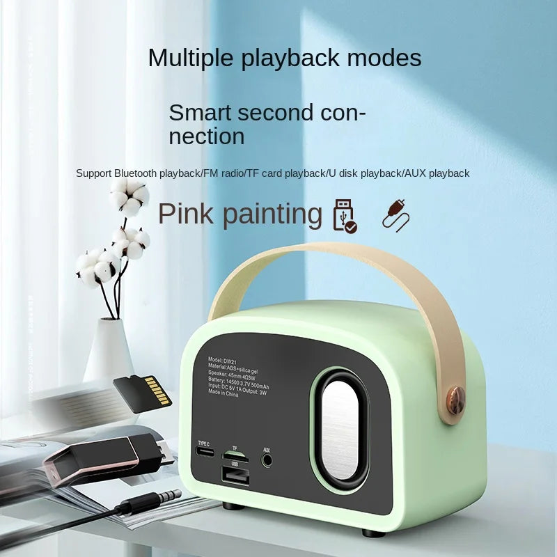 Retro Mini Bluetooth Speaker DW21