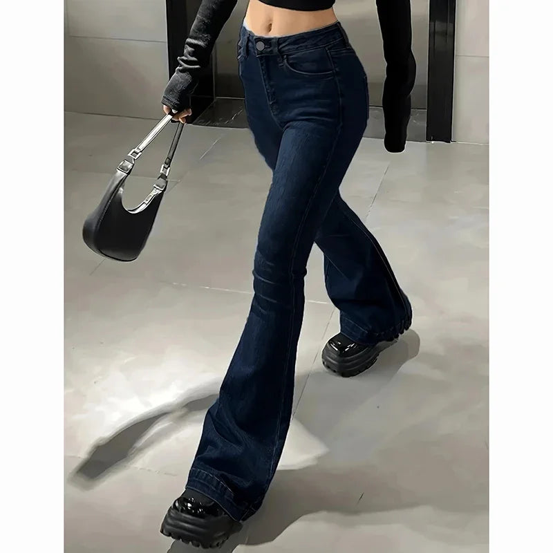Concise Ins High Waist Flared Jean