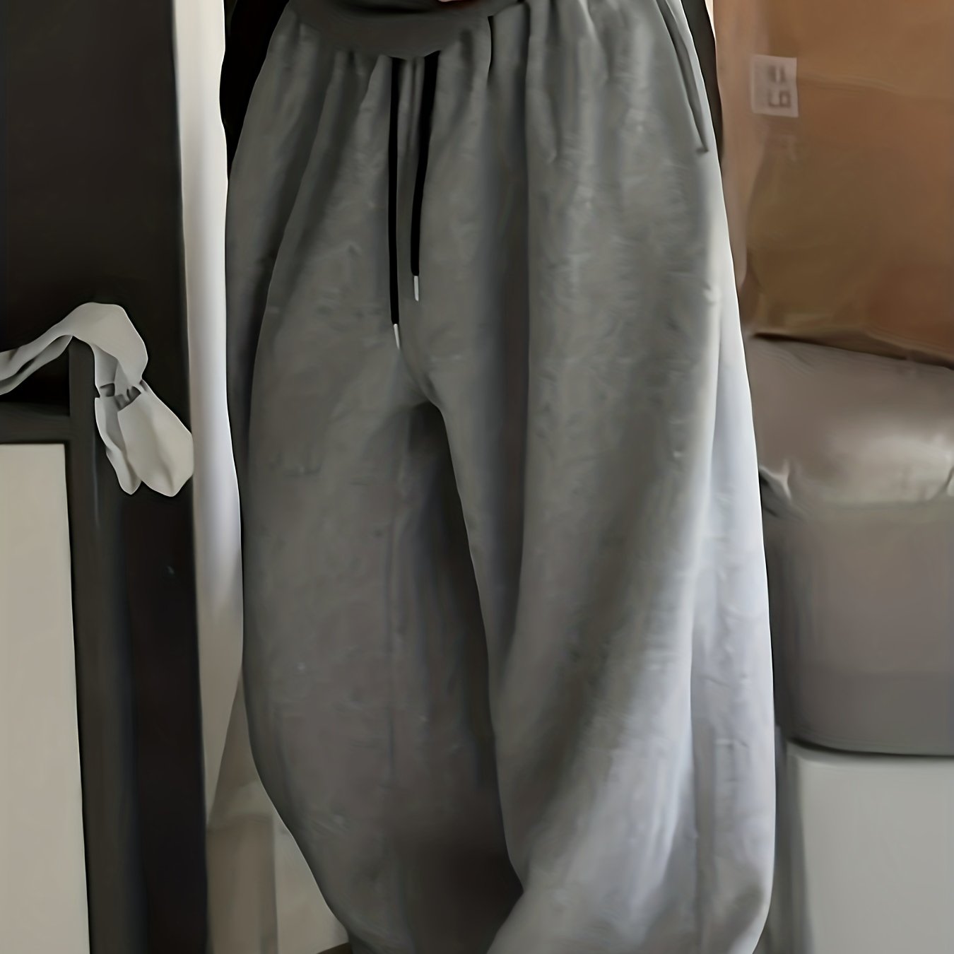 Comfortable Loose Drawstring Sweatpants