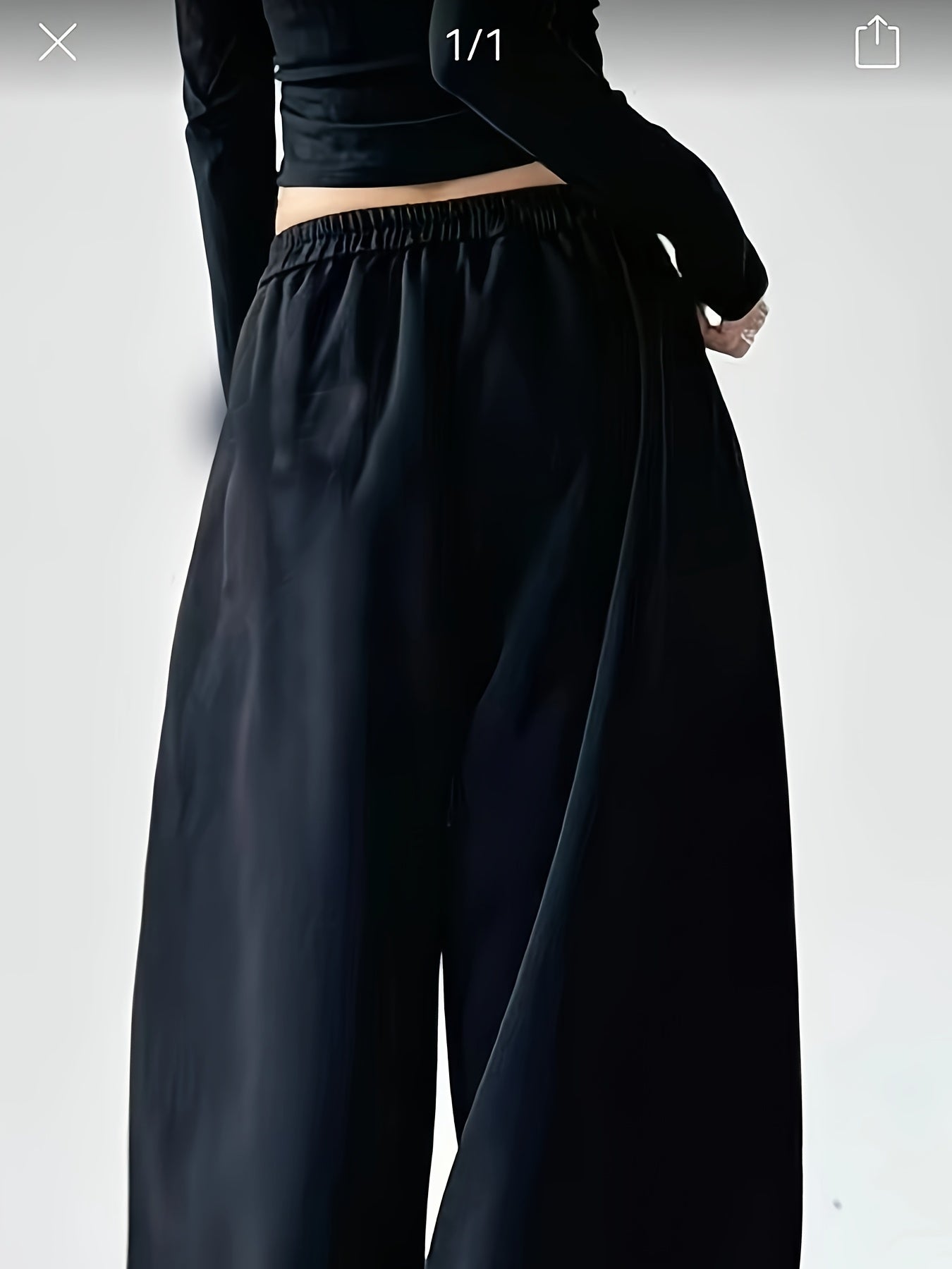 High-Waist Wide Leg Joggers