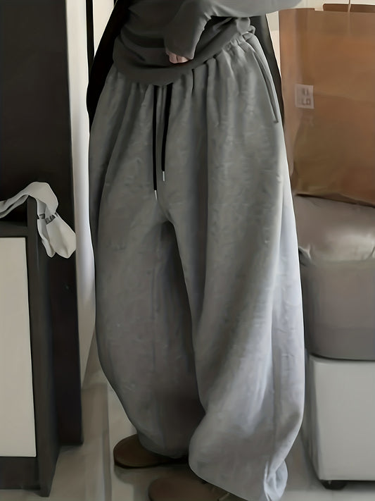 Comfortable Loose Drawstring Sweatpants