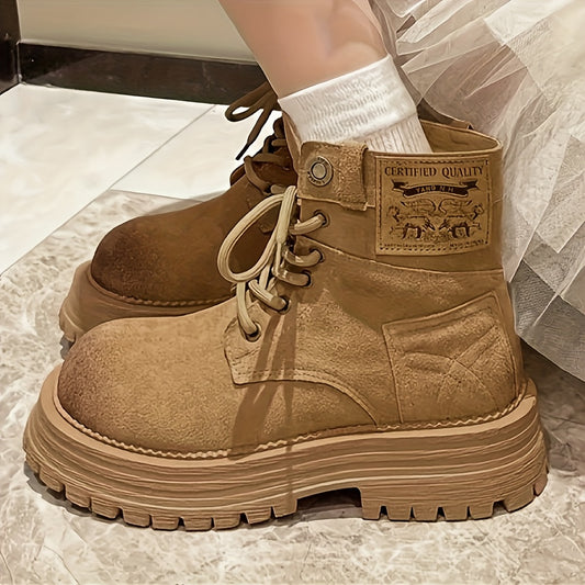 Thick-Soled Boots
