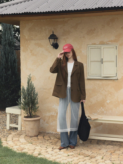 [TWEE]Oden Basic Blazer Jacket