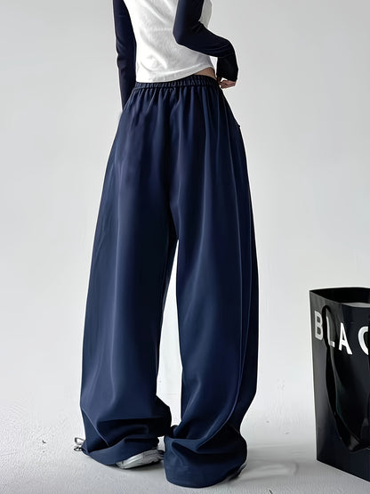 High-Waist Wide Leg Joggers