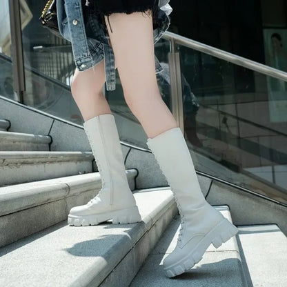 Mid Calf Boots Padded Shoes